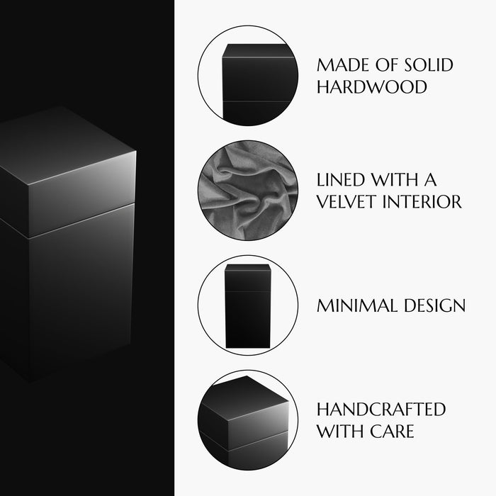 Modern Memorial Cremation Urn for Ashes